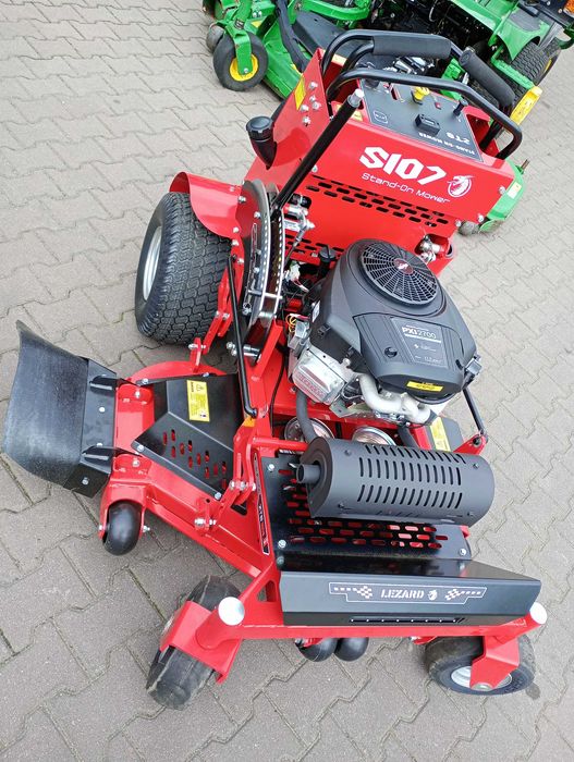 Kosiarka Stand ON stojąca Lezard ZTS S107 zero skręt hydro 27km Briggs  mulczer