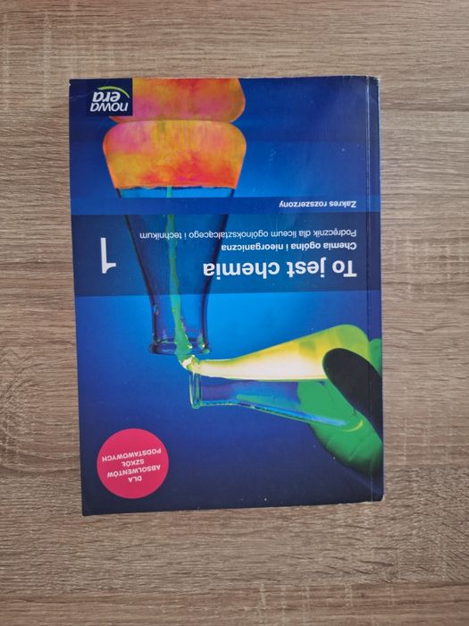 Podręcznik do chemii Nowa Era "To jest chemia 1" z. rozszerzony
