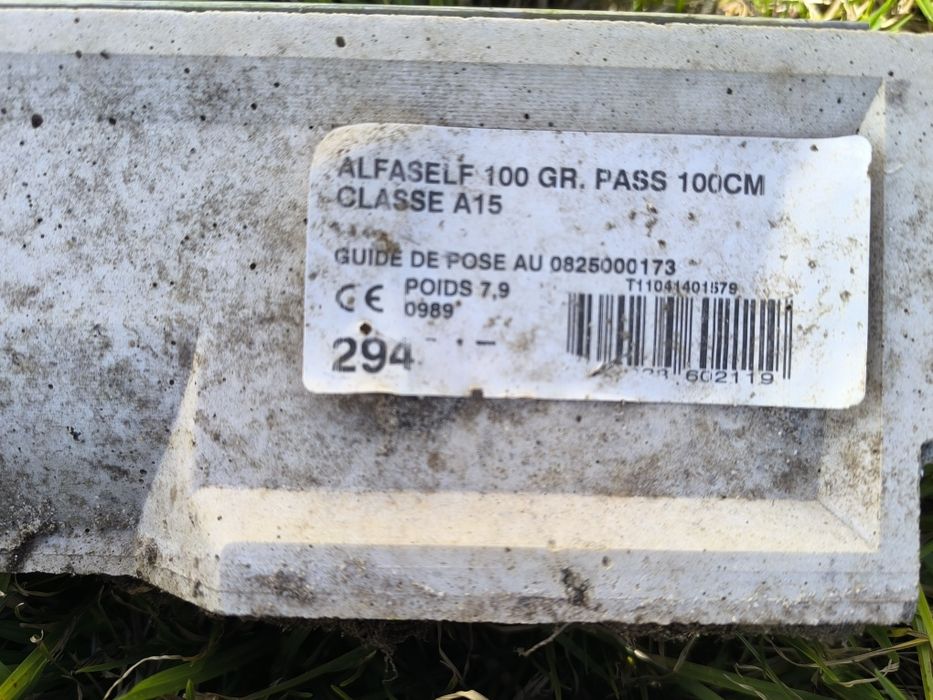 Canal com grelha ALFA SELF A100 A15