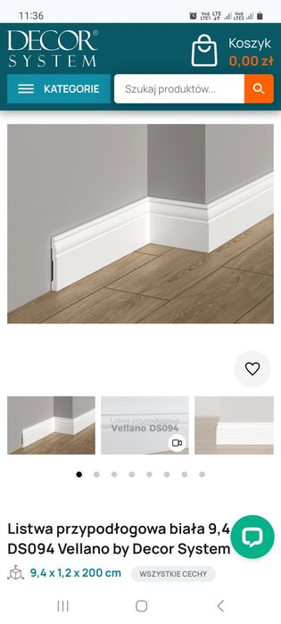 Sprzedam listwy przypodłogowe