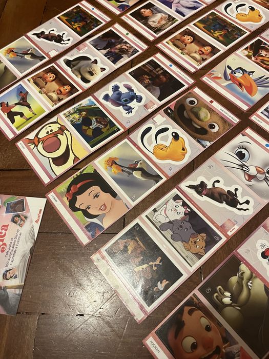56 autocolantes da Disney edição