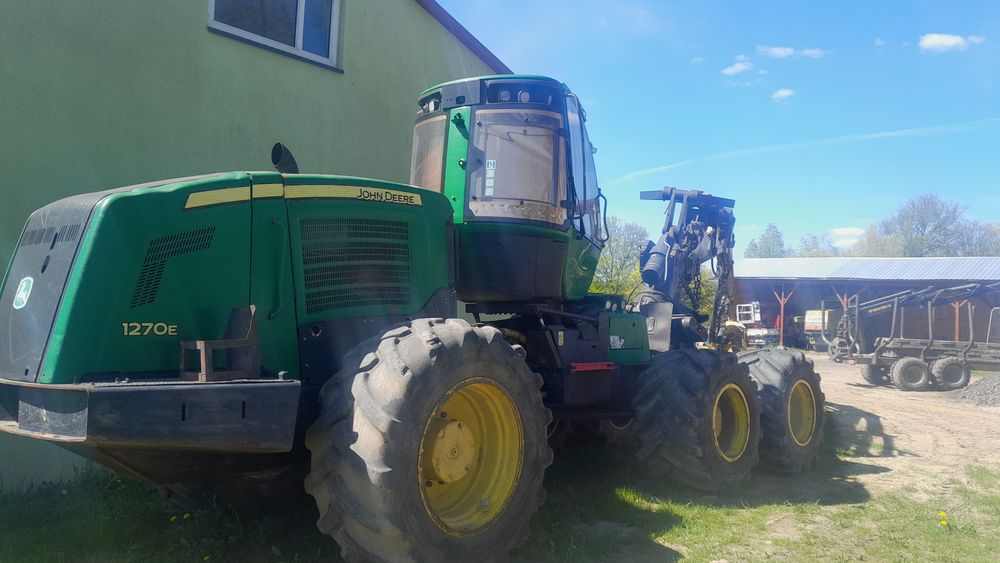 Harwester 1270e, głowica h480c zamiana