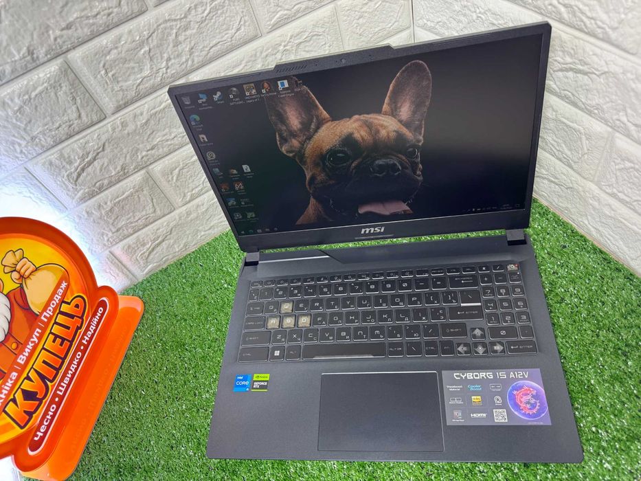 MSI Cyborg｜4050｜i5-12450H｜15.6" FHD｜144Гц｜OЗУ 16 gb｜SSD 512 gb