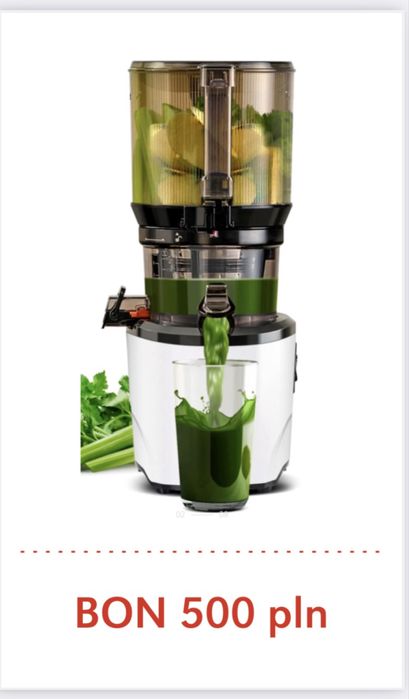 Soki DajGo z wyciskarki KUVINGS AUTO 10S