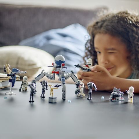Lego Star Wars Zestaw Bitewny Z Żołnierzem Armii Klonów I Droidem 7537
