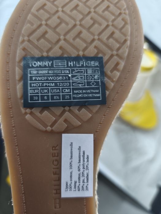 Sandały damskie Tommy Hilfiger 39