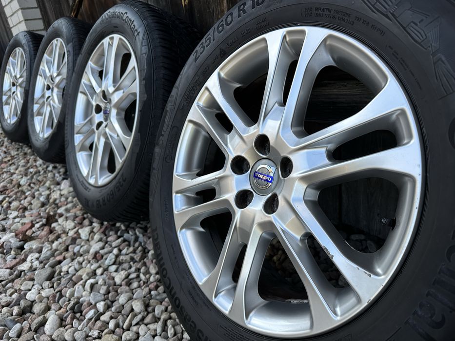 VOLVO XC60 XC70 XC90 kpl KOŁA felgi R-DESIGN 235/60-18 zima 5x108 ET50