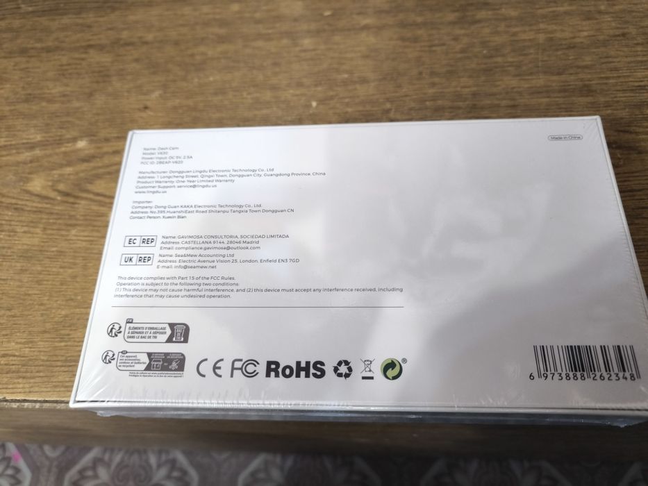 Відеореєстратор LINGDU Dash Cam V630