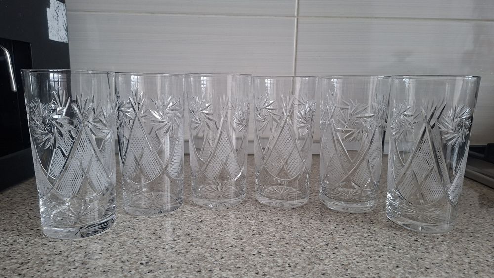 Набір кришталевих стаканів 6 шт. 400 мл