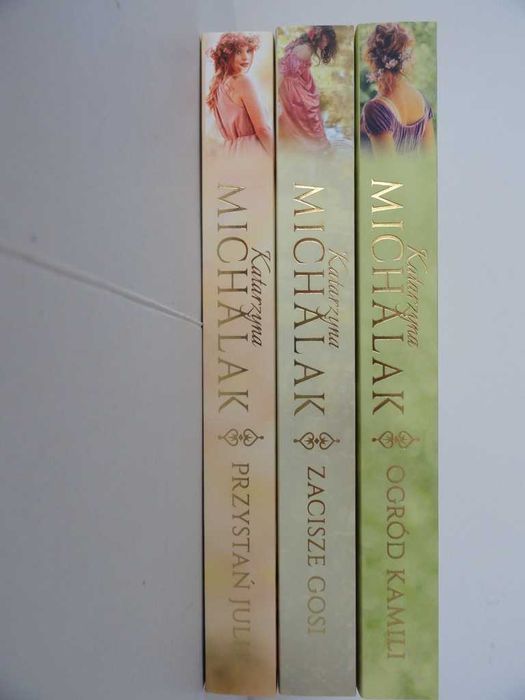 Katarzyna Michalak - Trylogia Kwiatowa - tomy 1-3 - nowe