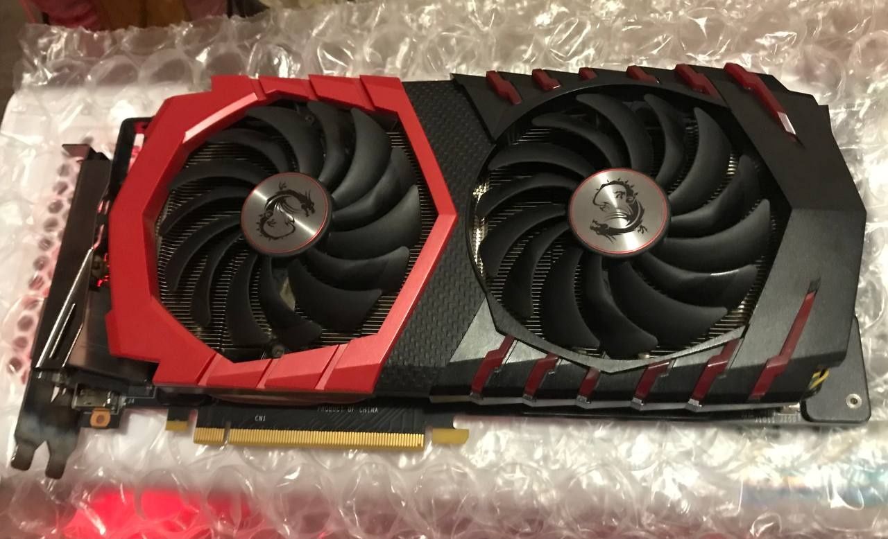 MSI GeForce GTX 1060: 1 500 грн. - Комплектующие и аксессуары Киев на Olx