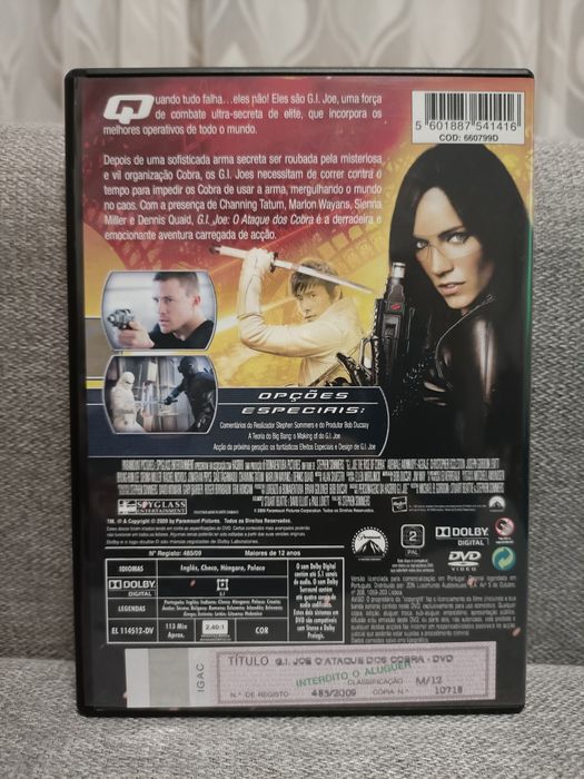 Caixa G.I. Joe - 2 filmes