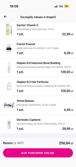 Olaplex n3 n0 n6 n7 zestaw