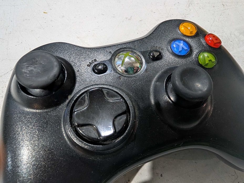 xbox 360 pad black Microsoft