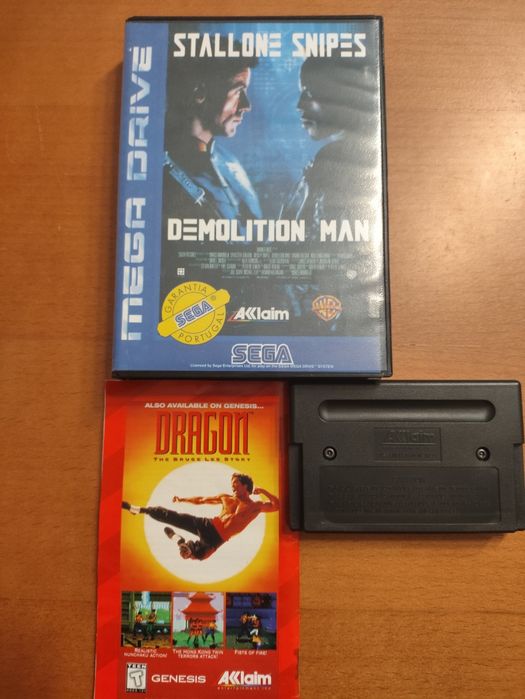 Demolition Man Sega Mega Drive Genesis