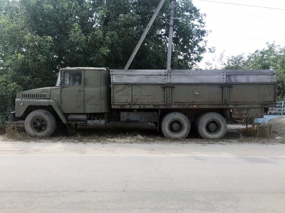 КРАЗ 250 самосвал в рейсовом  состоянии (двигатель V8)