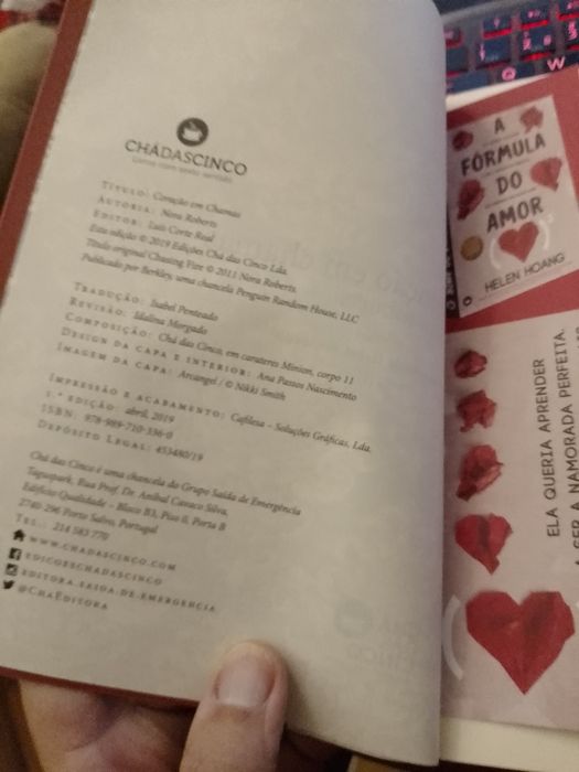 Coração em chamas-Nora Roberts-1edi-Chà das 5-8E-Pincel Barba3EDesde3E