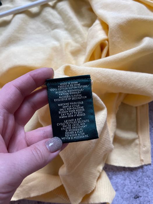 Жовтий жіночий кардиган ralph lauren