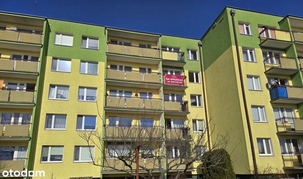 Na sprzedaż słoneczne mieszkanie 48,20 m²