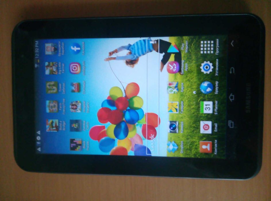 Планшет Samsung Galaxy Tab 2.  8GB Titanium silver GT-P3113