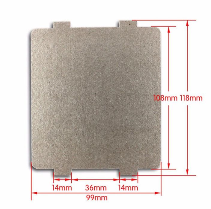 Слюда для мікрохвильової печі