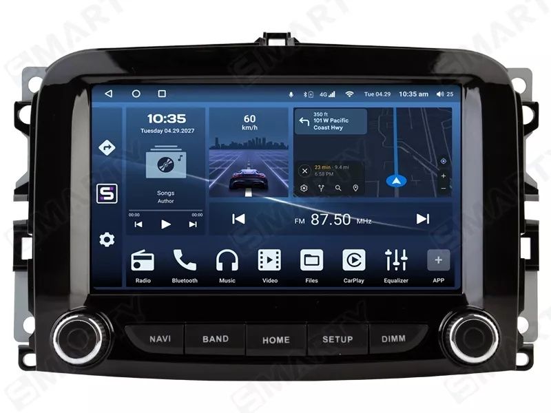 Fiat 500L  2/64GB (2012-2017) Android магнитола CarPlay - OEM стиль