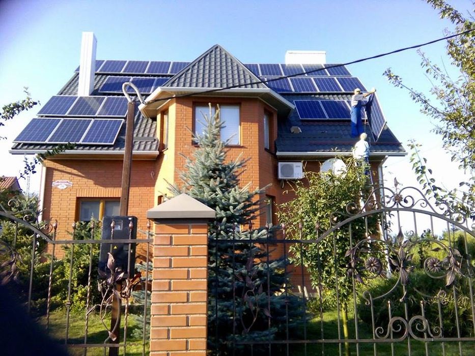 Монтаж сонячних панелей / Сонячні батареї / Електростанція "під ключ"