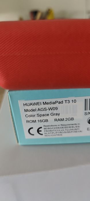 Huawei MediaPad T3 10 com capa crianças