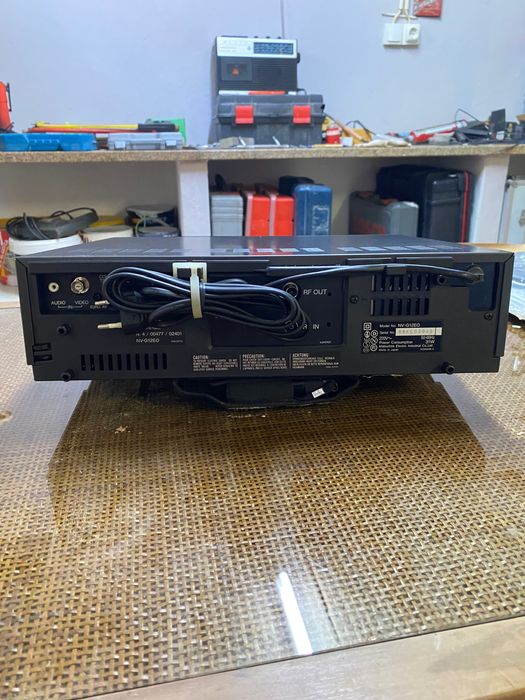 Leitor VHS Panasonic (Nunca saiu da caixa)