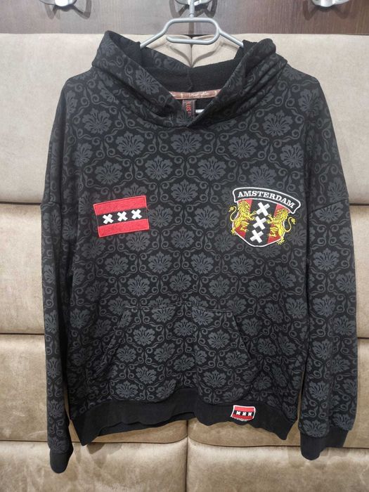 Bluzę z kapturem czarna , rozmiar S