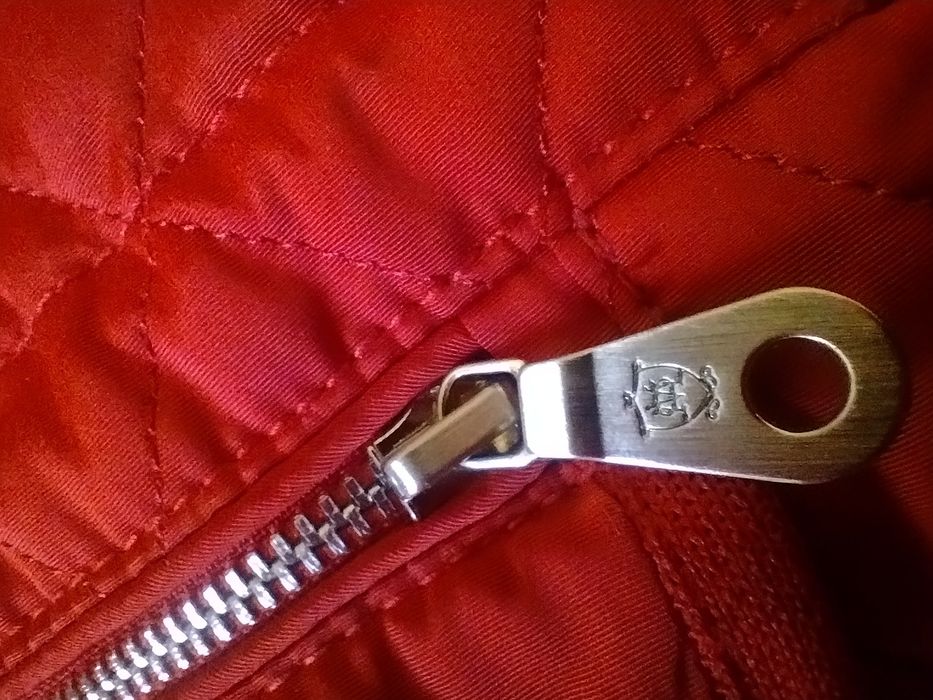 Massimo dutti czerwona kurtka 38