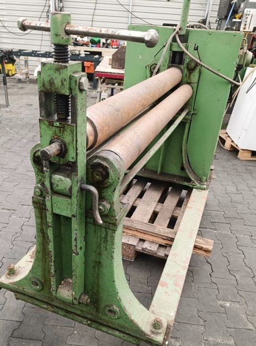 Nitowanica automatyczna Zaginarka gietarka do blachy walcarka 3 walce