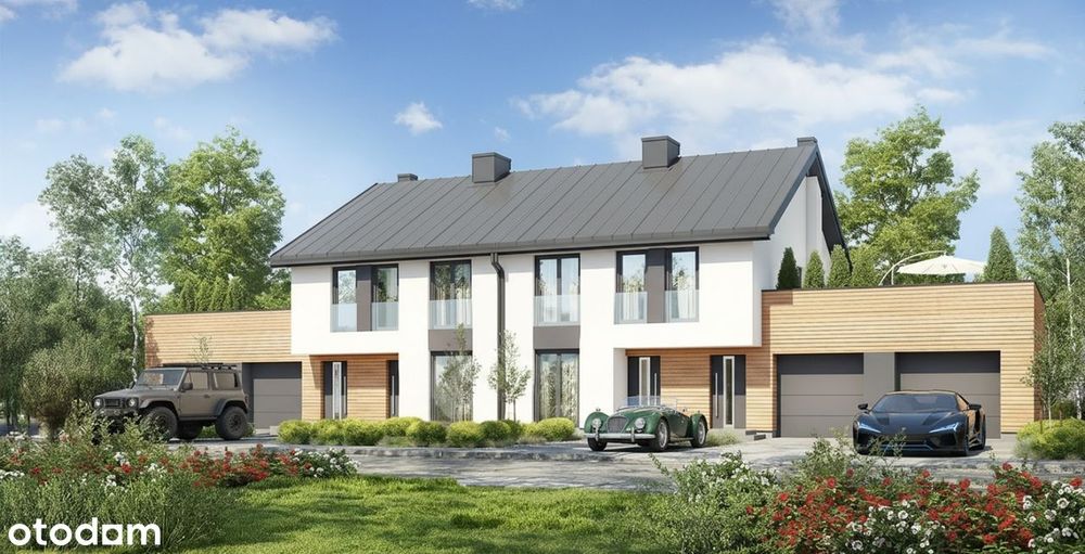 Nowoczesne mieszkanie z garażem, tarasem i ogródkiem -ul. Hiacyntowa