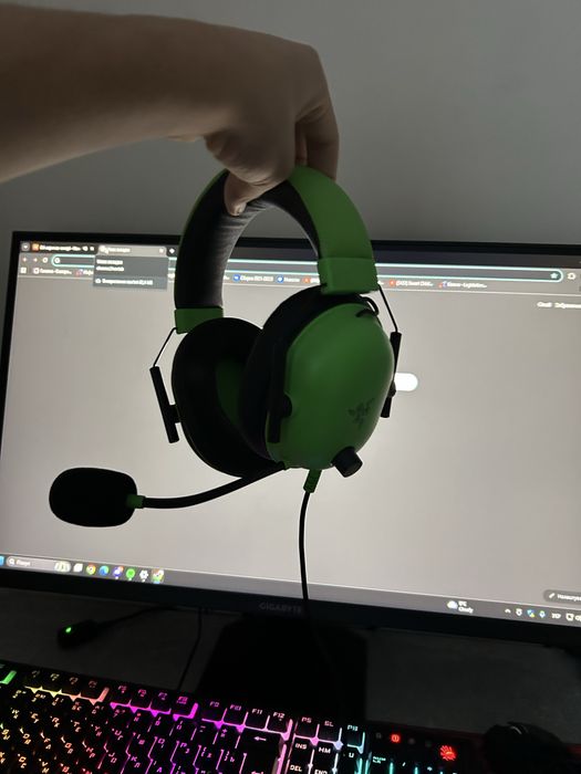 Razer Blackshark V2 X 3.5мм Green