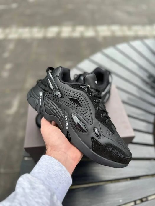 (БЕЗ ПЕРЕДОПЛАТИ)Adidas x Raf Simons Cylon-21 Black Раф Сімонс Кулон