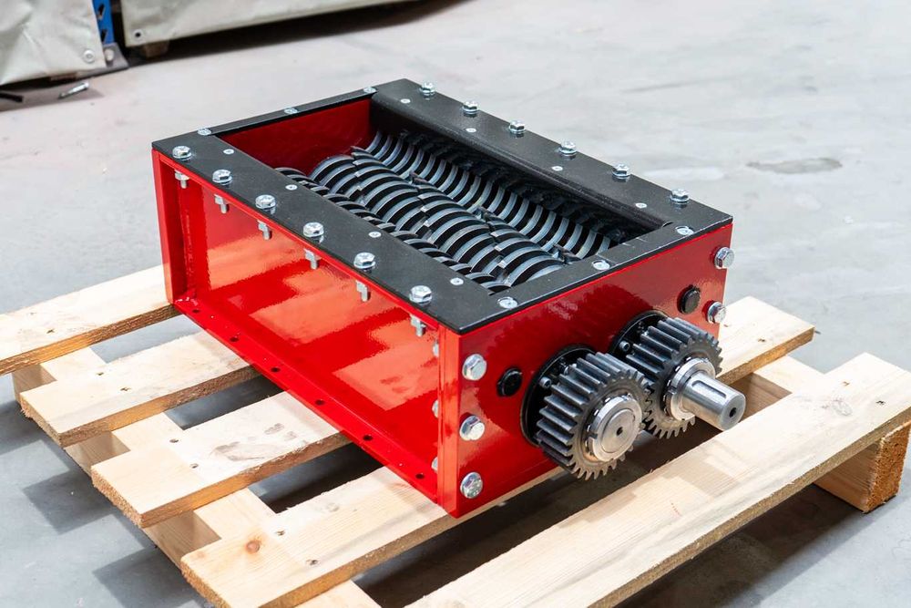 MECHANIZM SHREDDER tnacy REMET SR350 niszczarka rozdrabniacz