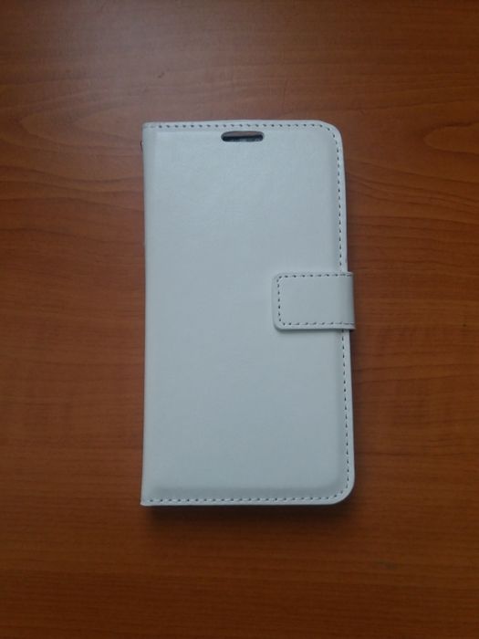 Capa Samsung A5 tipo couro branco [nova]