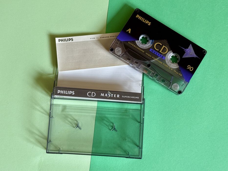 Philips CD Master 90 CrO2 - kaseta magnetofonowa