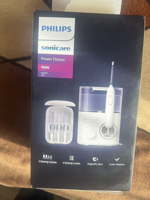Новий Ірригатор philips Sonicare HX3911/40 Power Flosser 7000