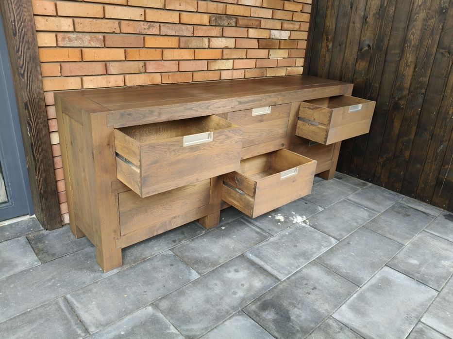 Komoda dębowa / meble Leszkowice