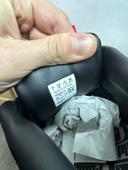 Кроссовки Puma Suede XL black/Пума слайд черные 36 37 38 39 40 41