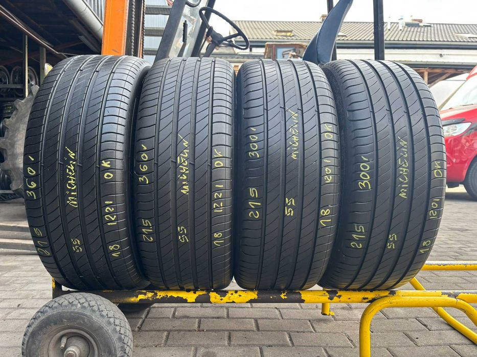 4X OPONY LETNIE 215/55R18 99V Michelin Primacy 4 XL 6.7MM 2022R SPR.