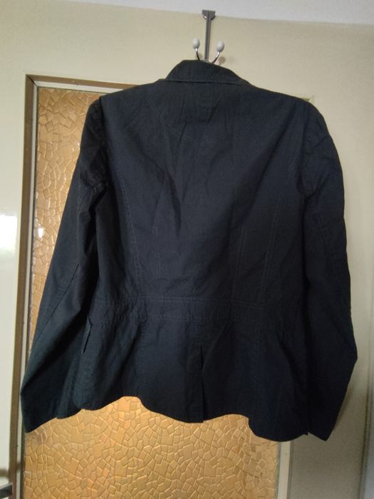 Kurtka marynarka grafitowa, granatowa