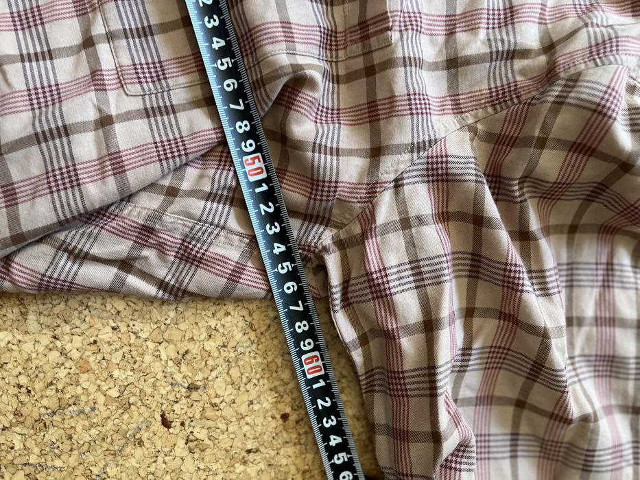 Camisa Hugo Boss Vintage Xadrez Castanho M