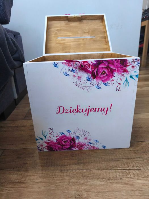 Pudełko na koperty ślub wesele