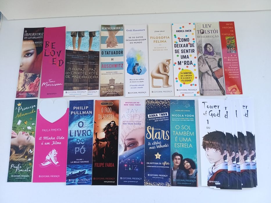 Marcadores de livros - Conj. 1