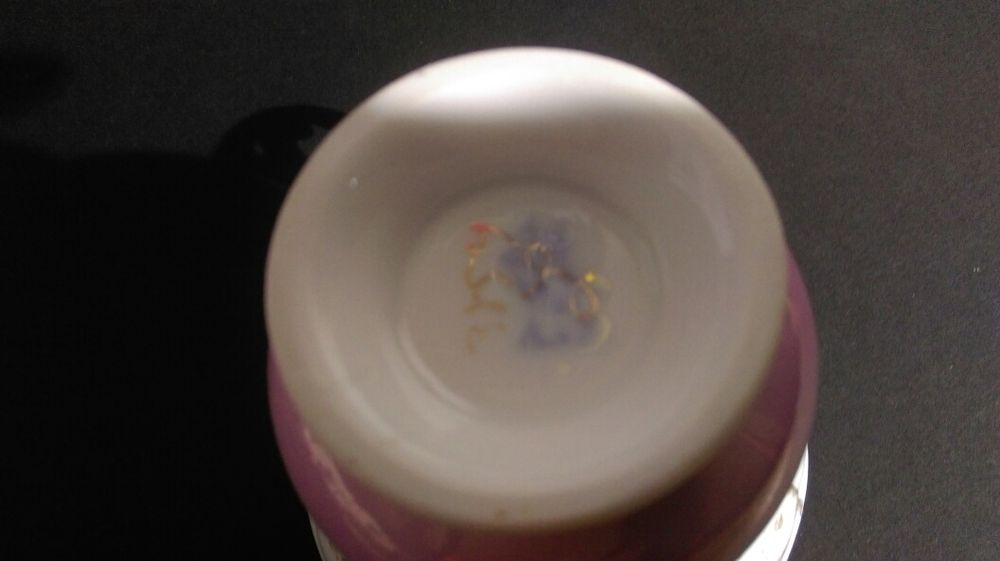 Porcelana ŚLĄSKA AR Koenigszelt XIX w Silesia Filiżanka AR