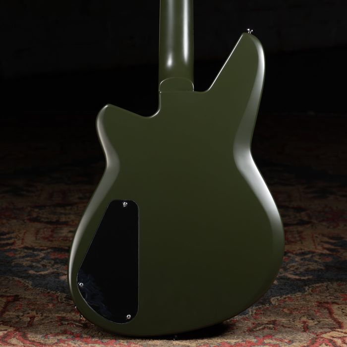 Guitarra Elétrica Pro Reverend Army Green modelo de assinatura - pro