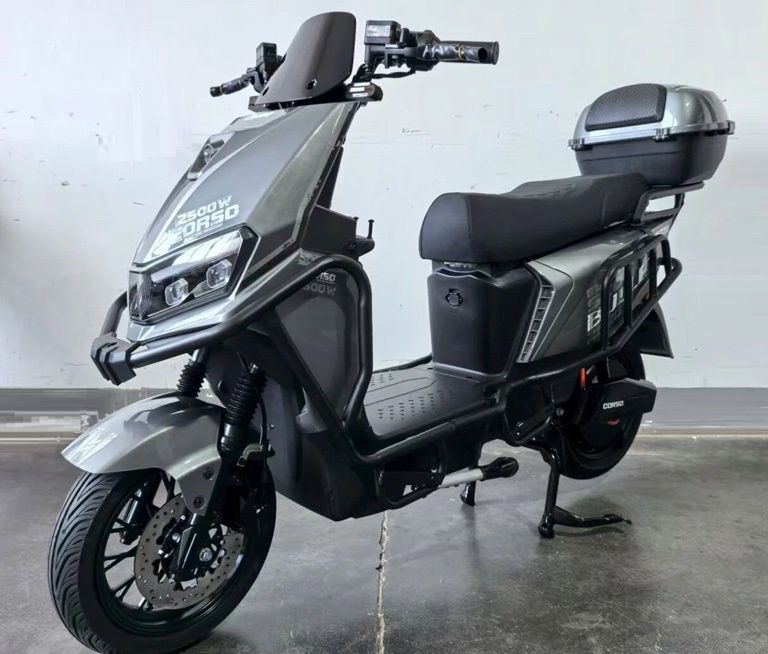 Електроскутер Corso Bullet BT, знімний АКБ літій-залізо-фосфатний