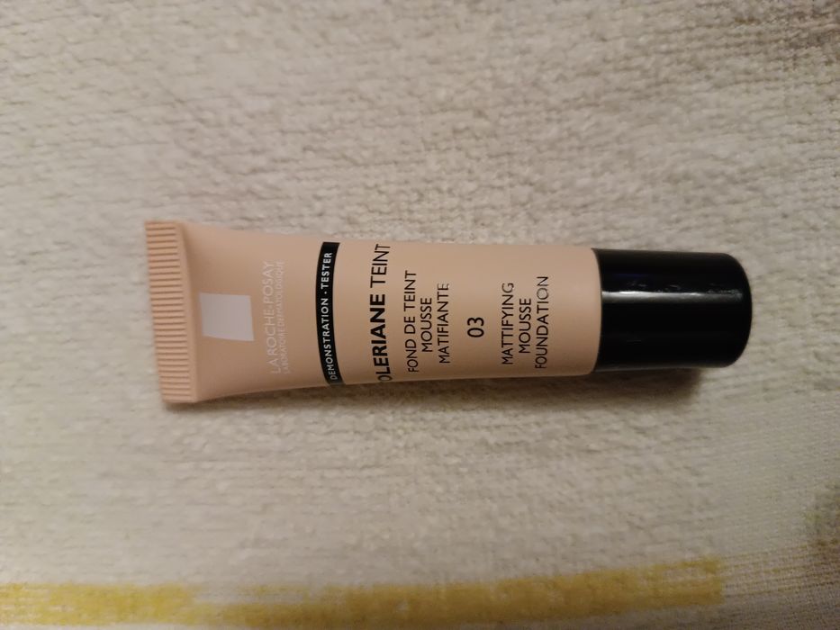 Остатки тональный креи и мусс 10 мл тона  03 la roche posay сроки